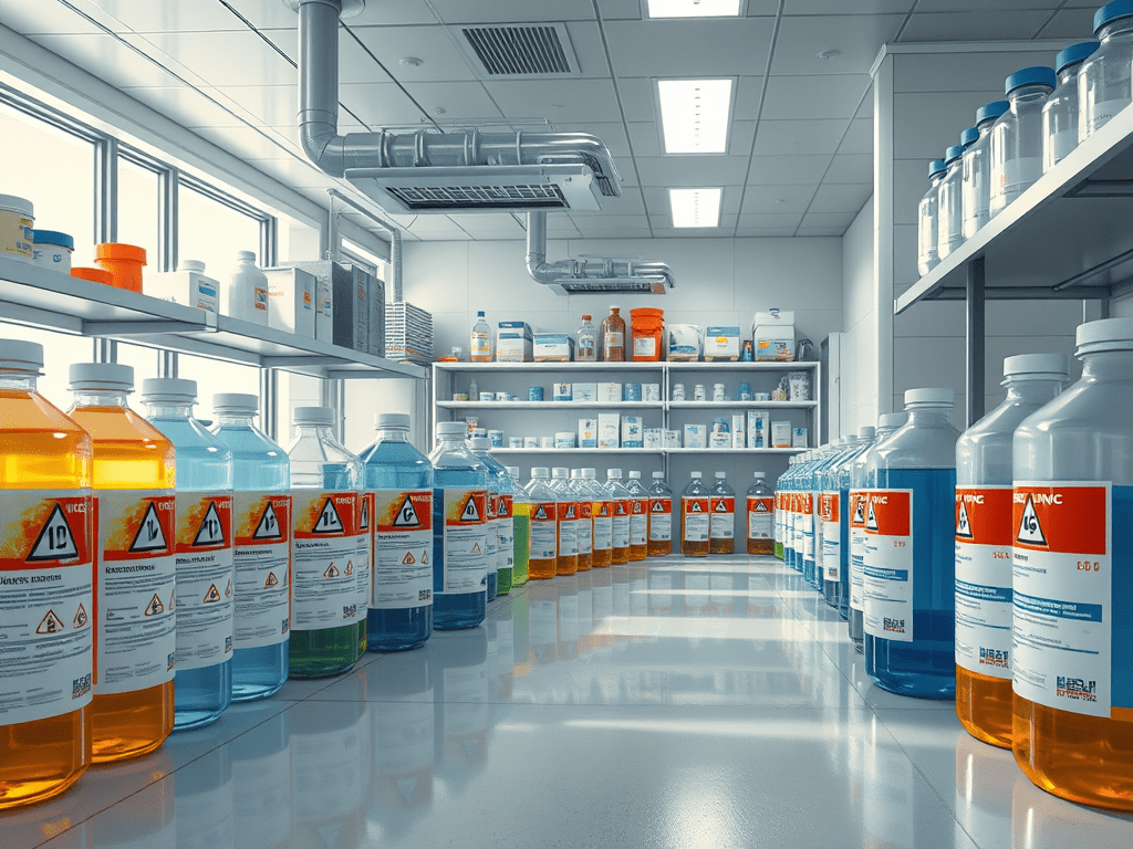 Guía para Almacenar Insumos Químicos en Almacenes o&nbsp;Laboratorios